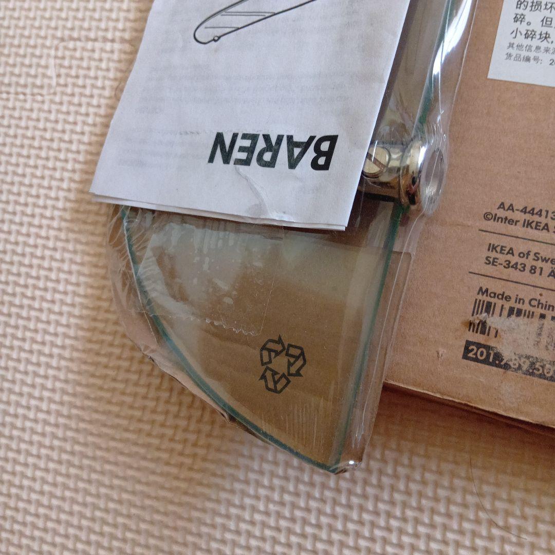 新品未開封品　レア✨️廃盤品　IKEA イケア　BAREN 壁固定棚　ガラス板