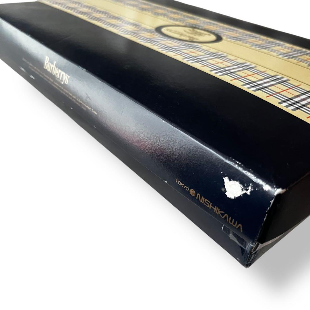 未使用✨バーバリー　ブランケット膝掛け65×120 ノバチェック　ウール100