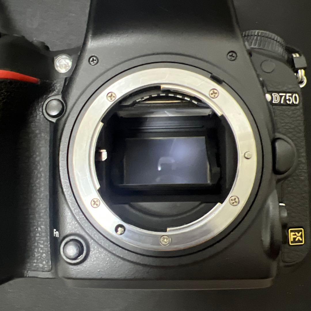 【美品】一眼レフカメラNikon D750/Nikonレンズ付属