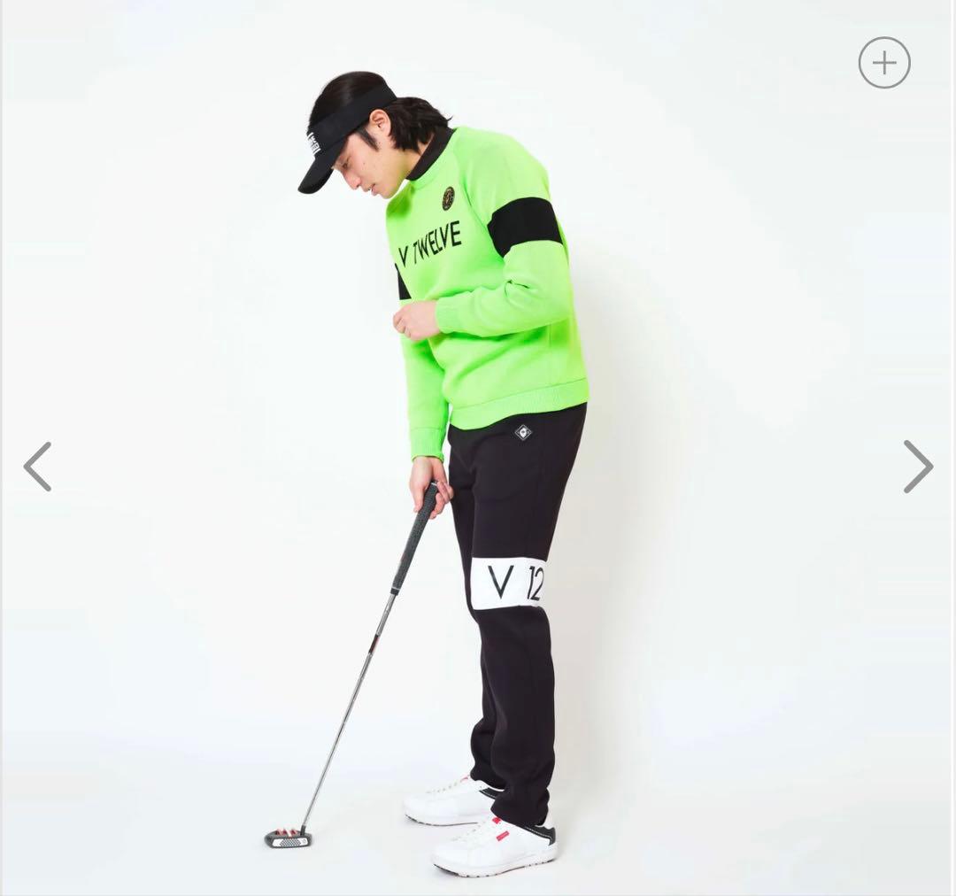 ¥29,700【V12/XL】ARMKNIT 防風ストレッチ裏地付きニット