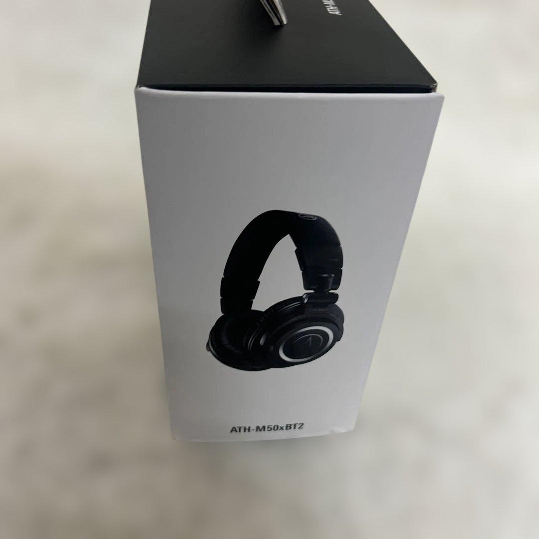 【未使用級】オーディオテクニカ　ATH-M50xBT2 ワイヤレスヘッドホン　黒