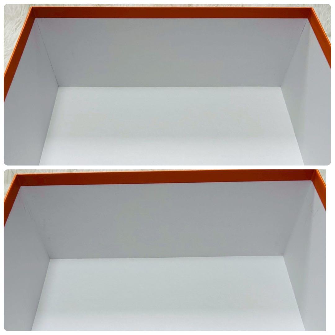 HERMES 空箱のみ ギフトBOX 保存袋 オレンジ 095 バーキン ケリー