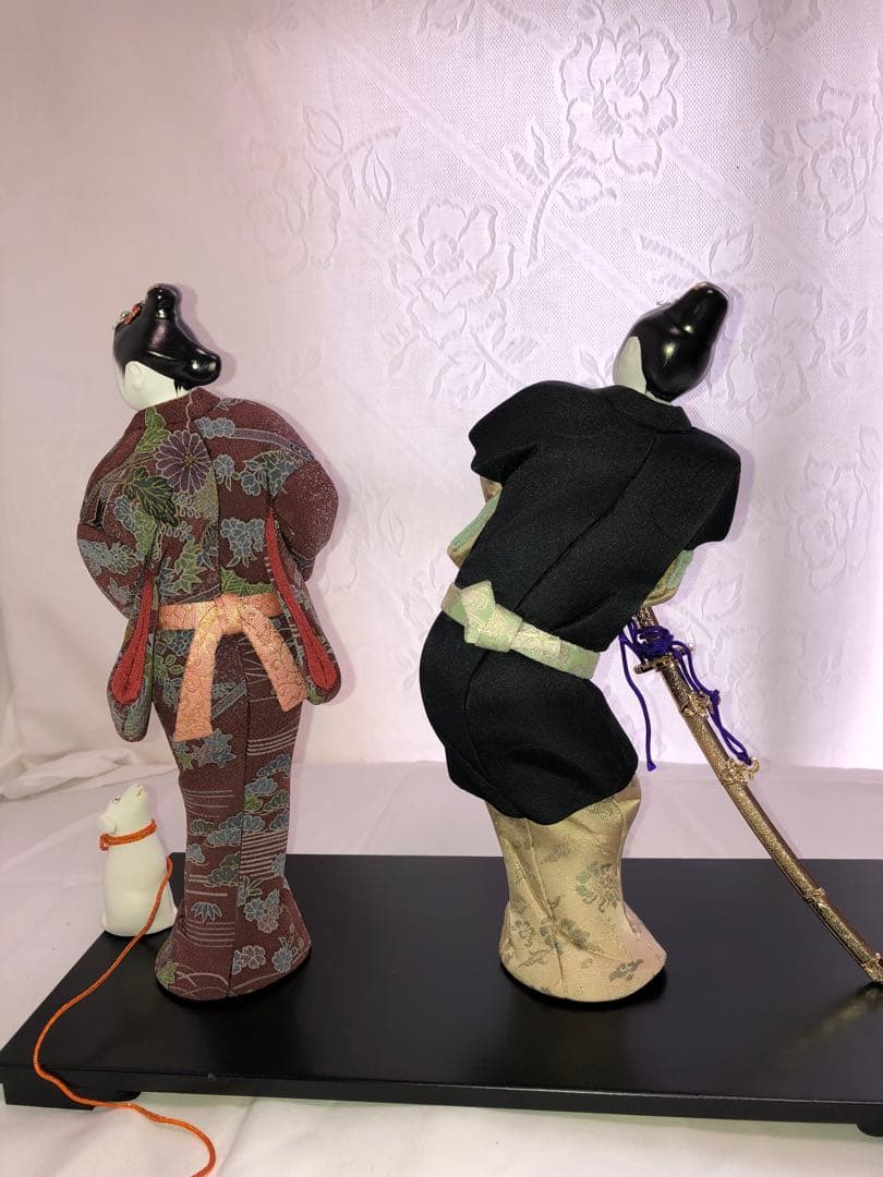 彦根屏風　木目込人形