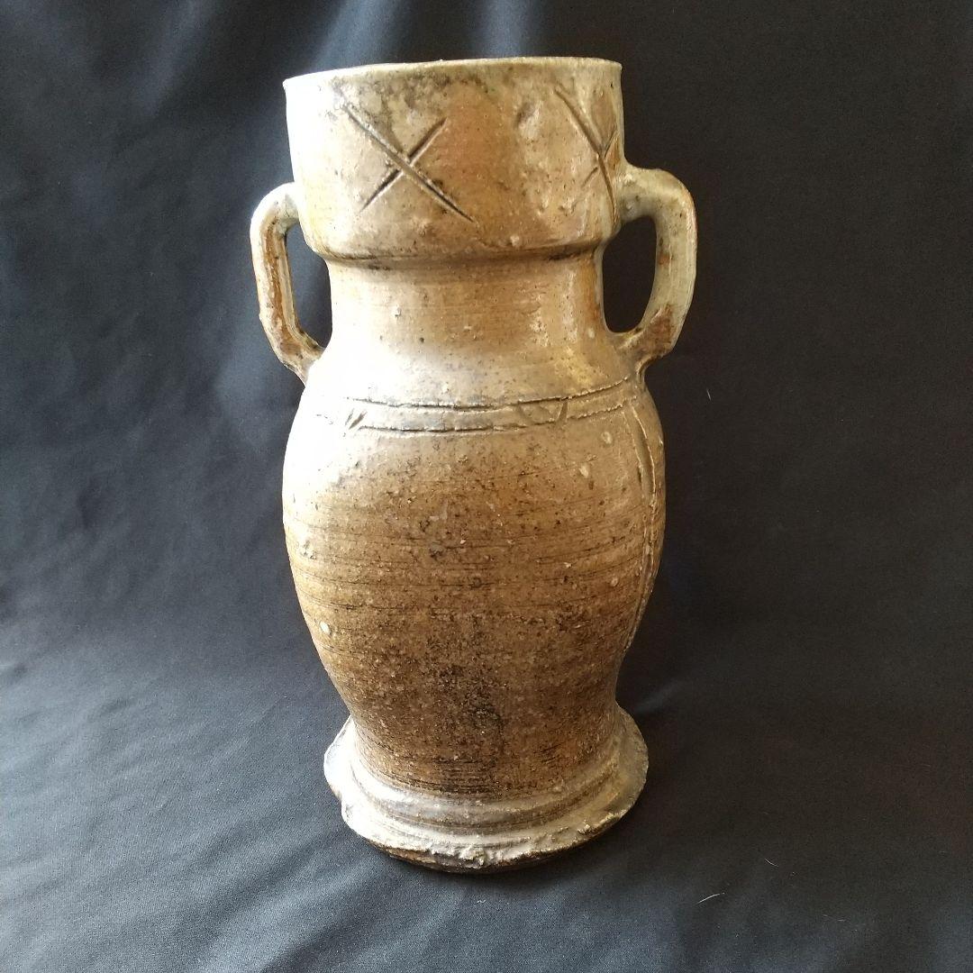 伊賀花生 箱あり 茶道 華道 茶道具