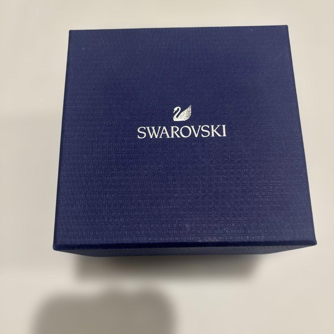 稼動品　スワロフスキー　クリスタルライン　ゴールドバングル　腕時計