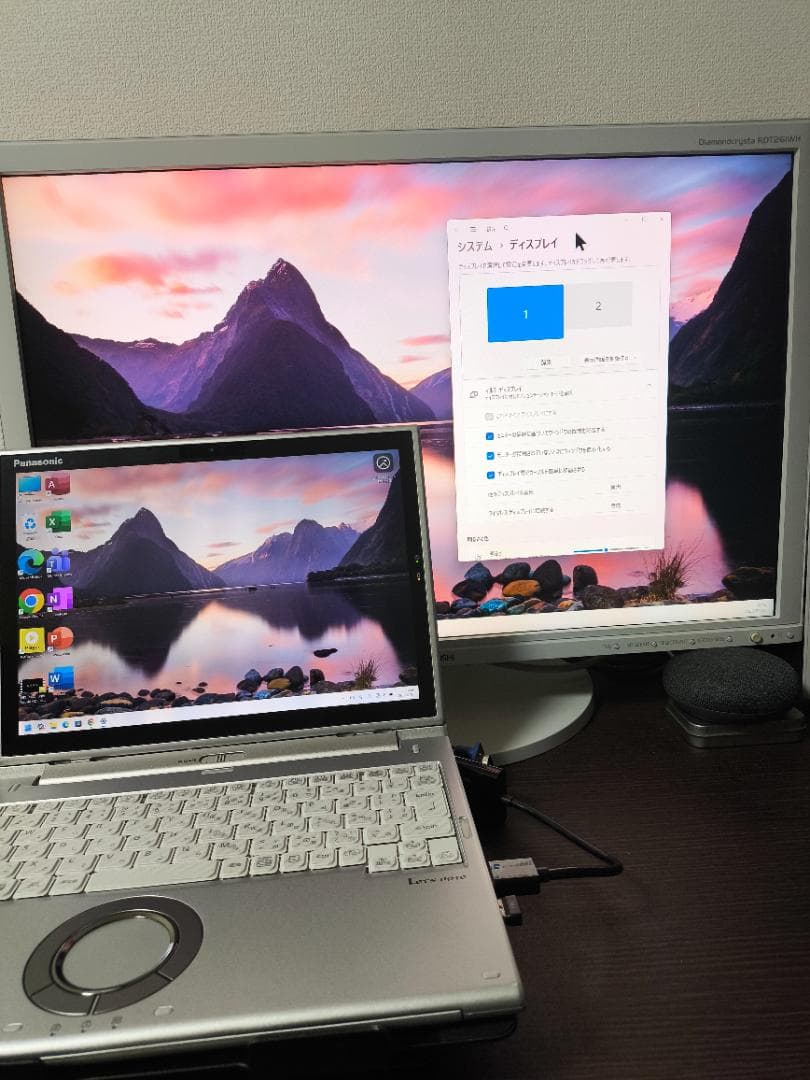 レッツノート 2in1 CF-XZ6美品 新品SSD500GB