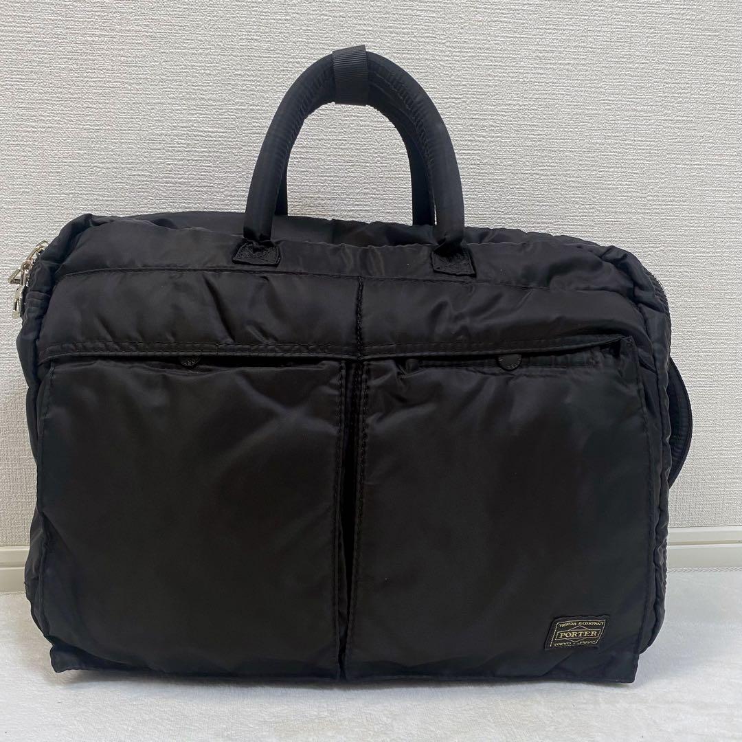 ポーター タンカー ブリーフケース ビジネスバッグ リュック ブラック