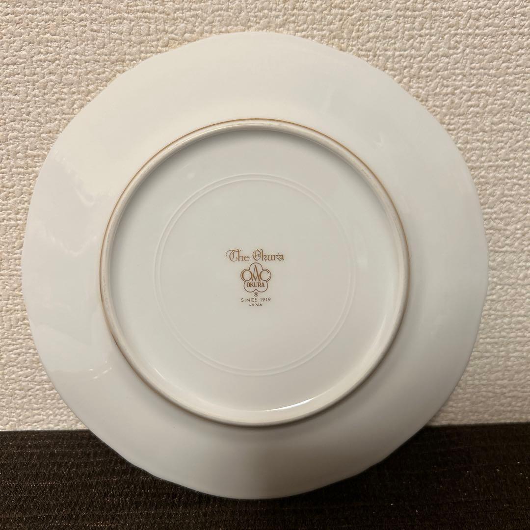 大倉陶園　マスターピース　デザートプレート　17.5cm