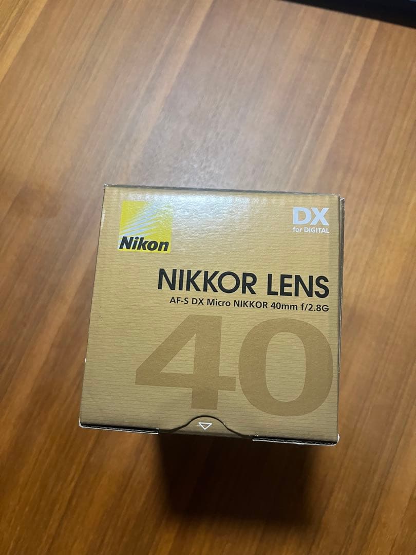Nikon AF-S Micro NIKKOR 40mm f/2.8G レンズ