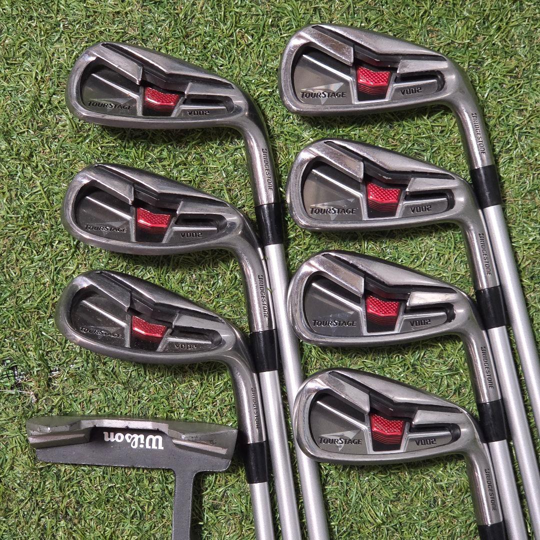 ゴルフクラブ メンズセット ツアーステージ V002 R 右 入門 フルセット
