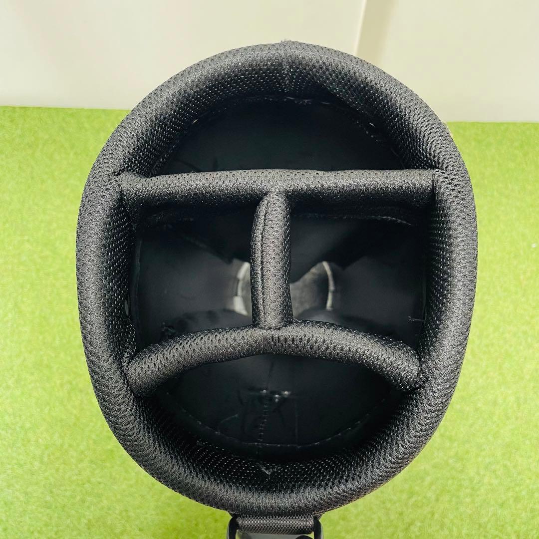 NIKE キャディバッグ ブラック/レッド ゴルフ 黒色