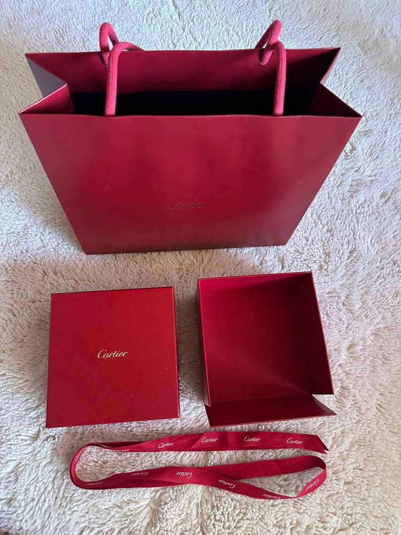 カルティエ　空箱　ショッパー　美品　ボックス