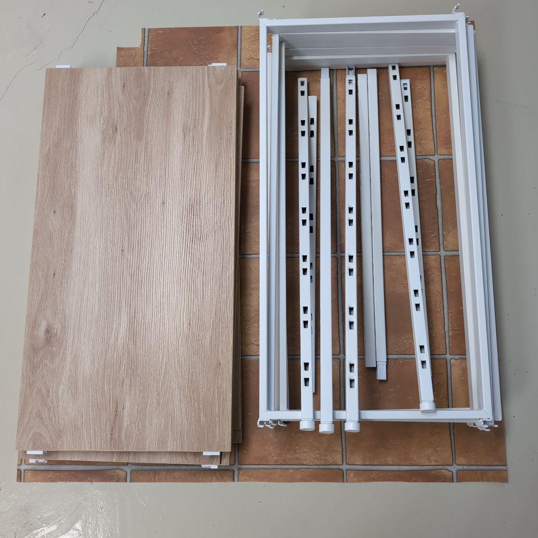 ウッドシェルフ アンドコネクト オープンラック まとめ買い非対応