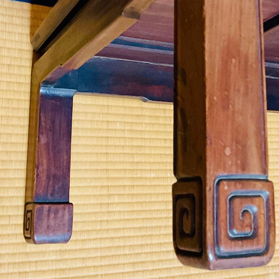 座卓　和室　座敷　木製 文机 古道具 ローテーブル　昭和レトロ