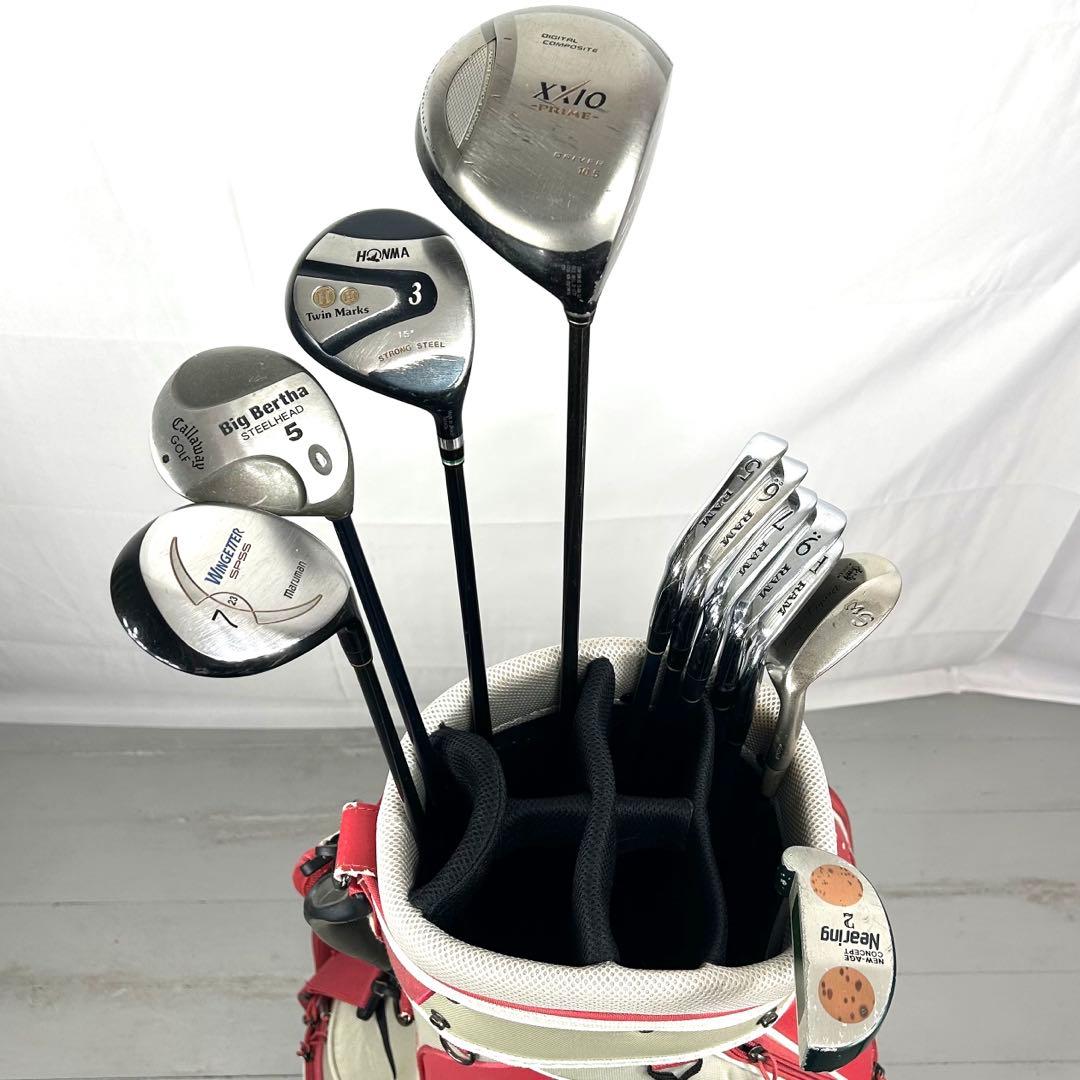 本格派 メンズゴルフクラブ 11本 フルセット ゴルフセット キャロウェイ