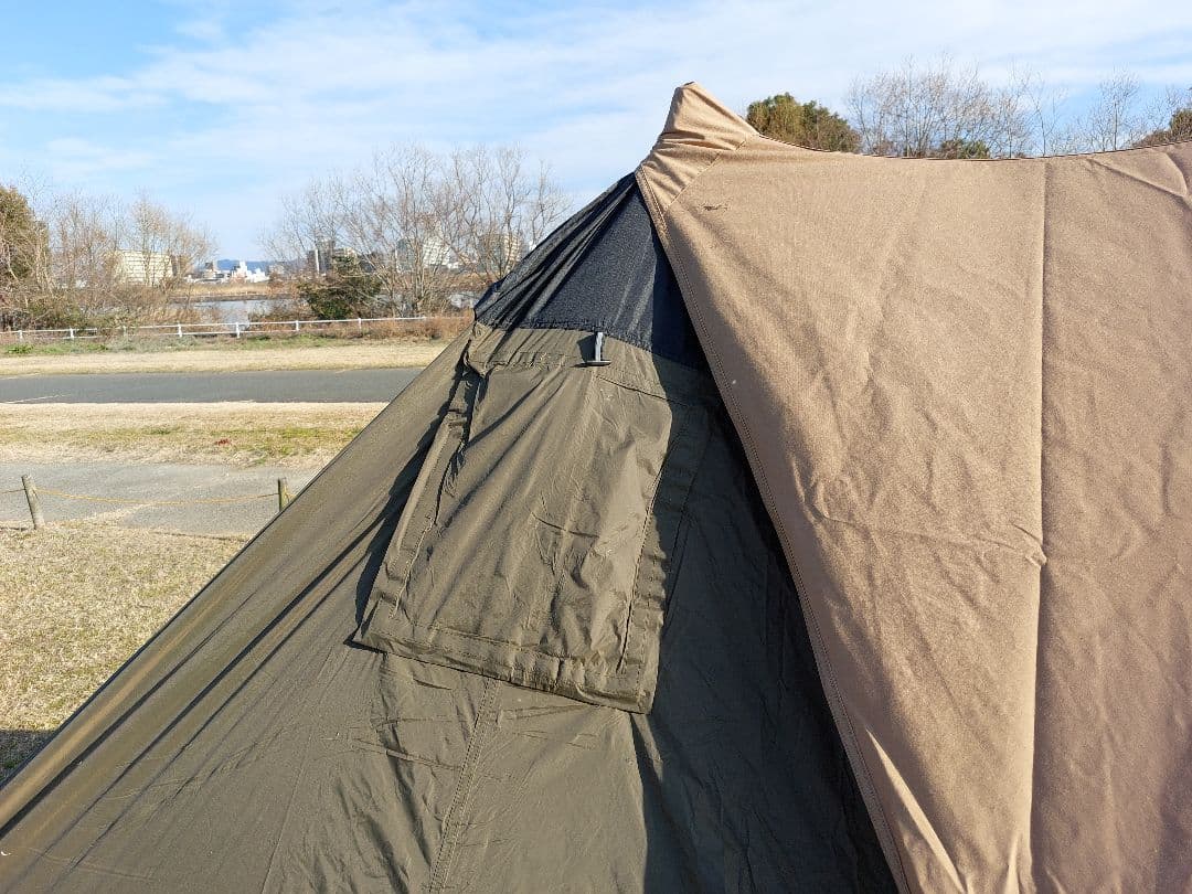 熱田野営具シルス170tcと専用ポール生産終了品