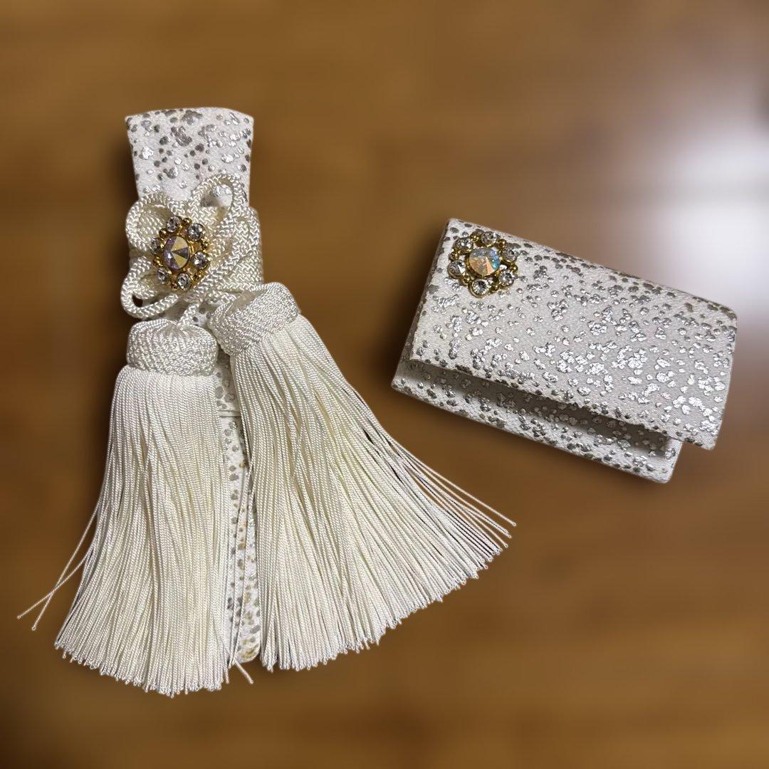 花嫁白無垢色打掛　懐剣筥迫9点セット