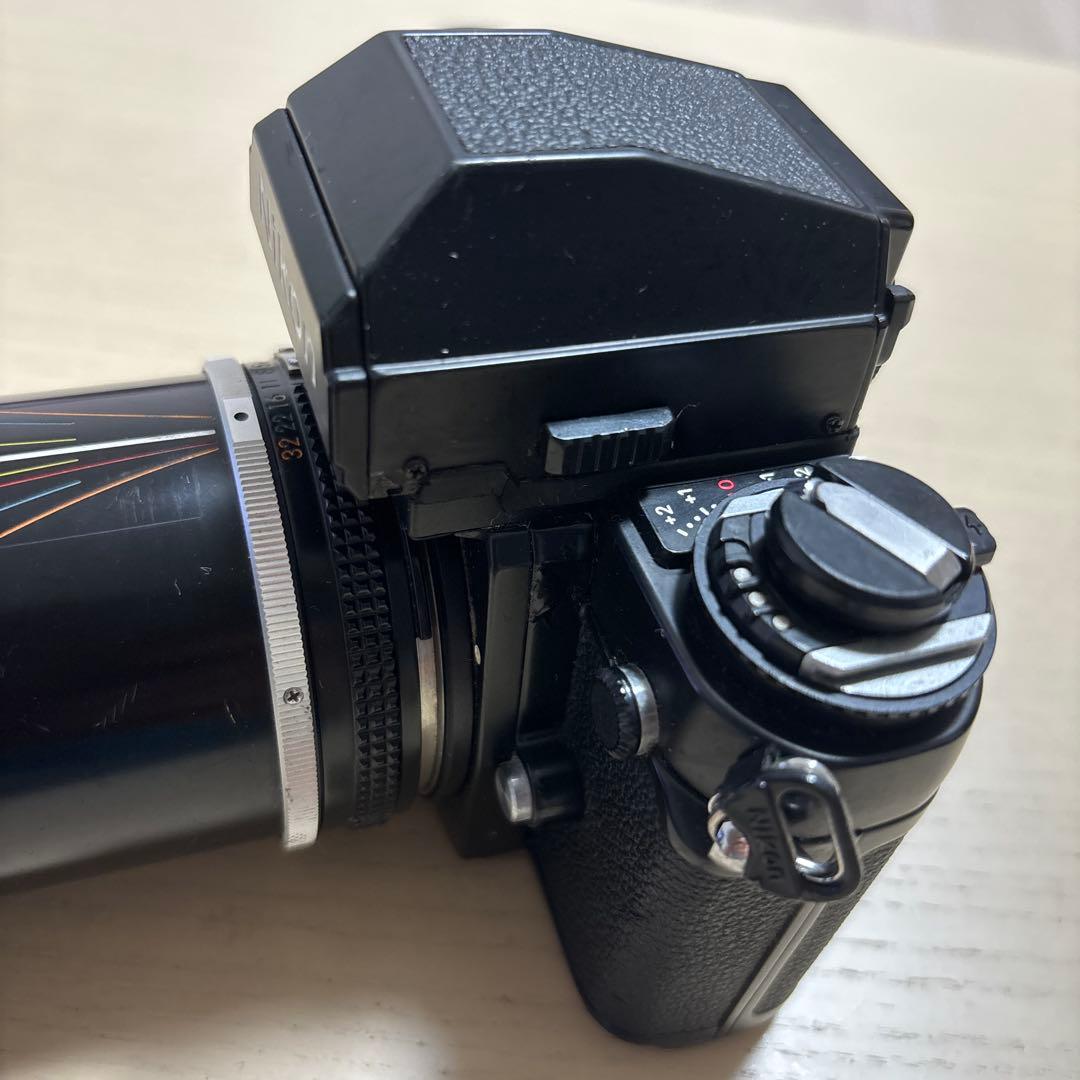 Nikon F3 一眼レフカメラ 80-200mmレンズ付き