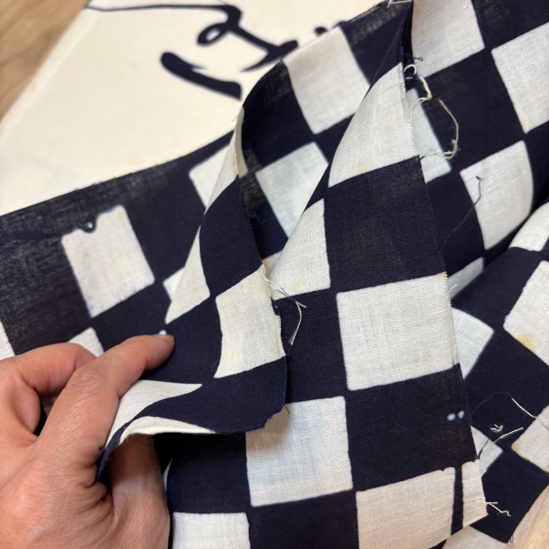 J格安 リメイク　素材　まとめ売り　着物　和服　10点　本染　浴衣　反物　梅柄