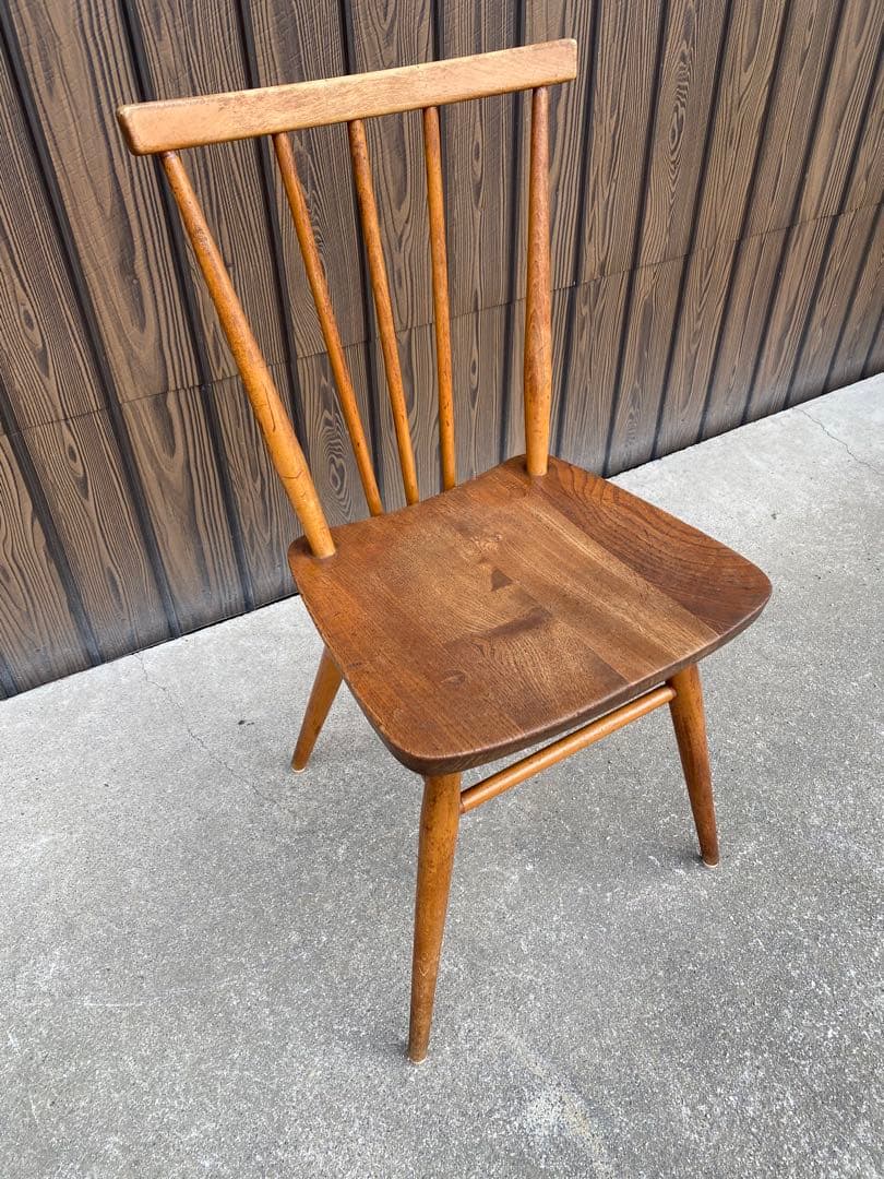 アーコール　Ercol スティックバックチェア　ヴィンテージ　木製　椅子　イス
