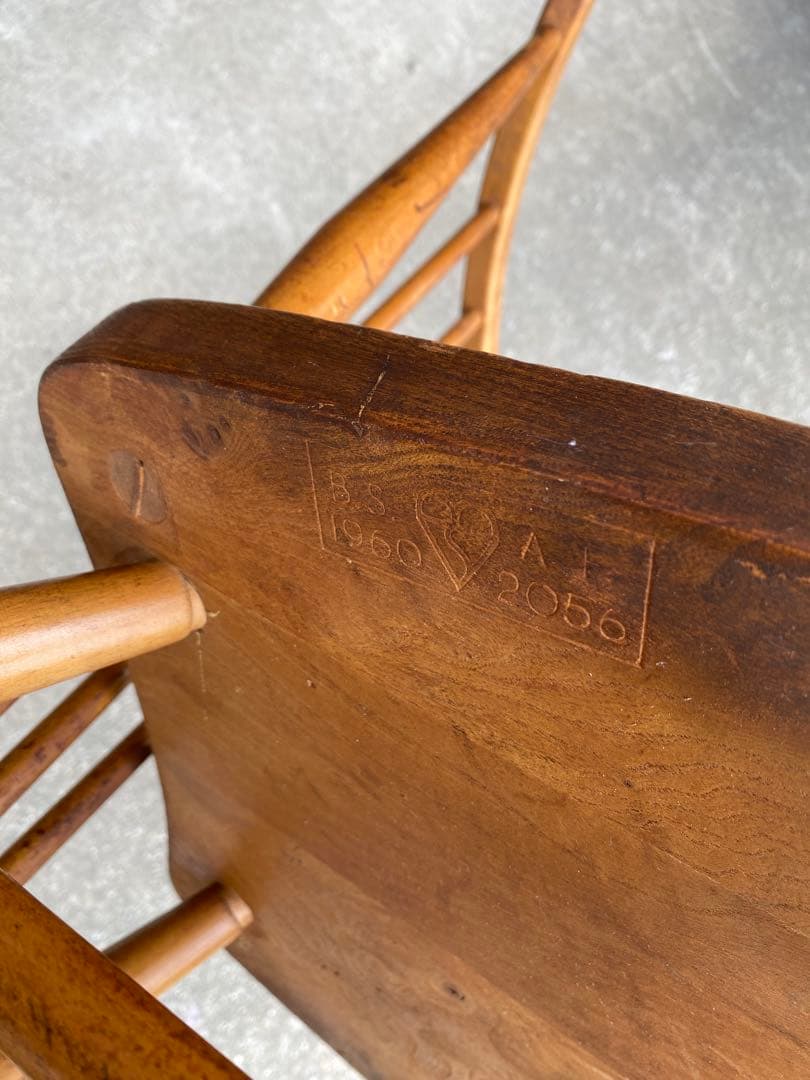 アーコール　Ercol スティックバックチェア　ヴィンテージ　木製　椅子　イス