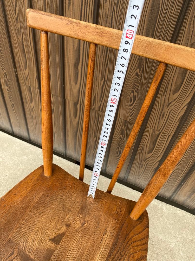 アーコール　Ercol スティックバックチェア　ヴィンテージ　木製　椅子　イス