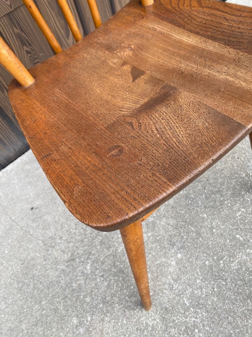アーコール　Ercol スティックバックチェア　ヴィンテージ　木製　椅子　イス