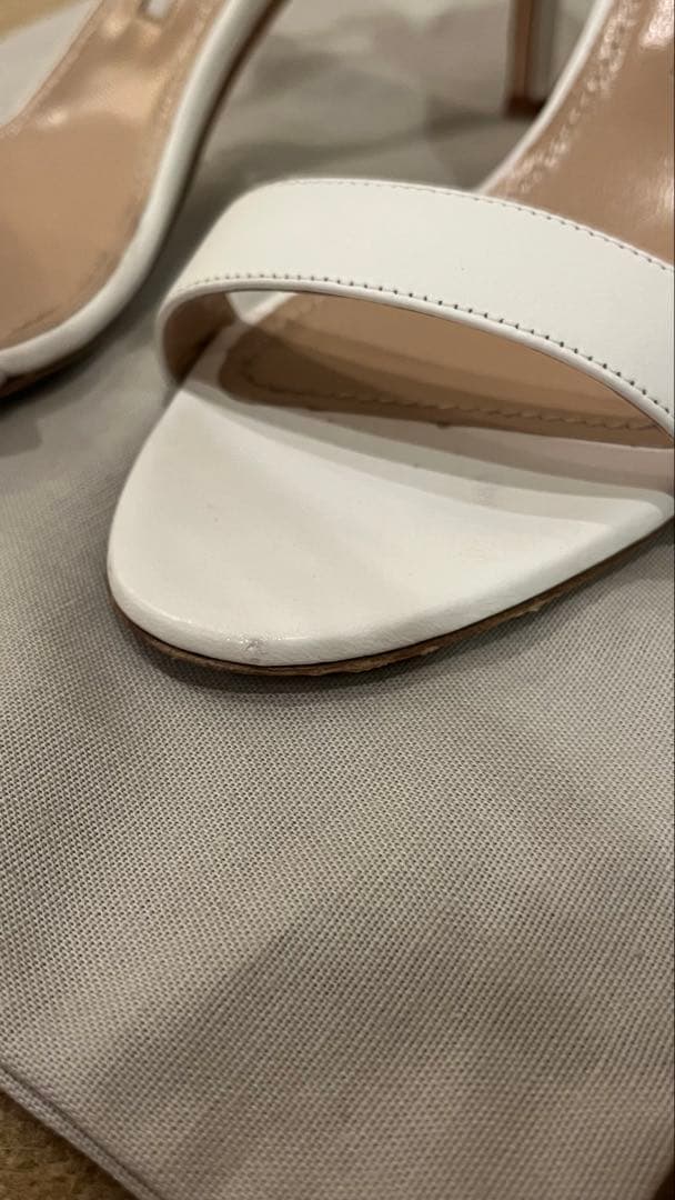 MANOLO BLAHNIK レザーサンダル　39