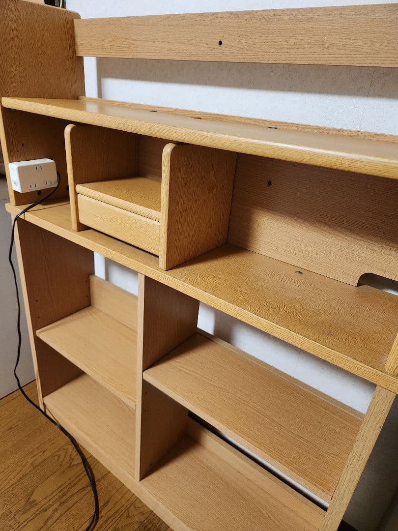 【えんちゃんさま専用】くろがね工作所 学習机 本棚 シェルフ