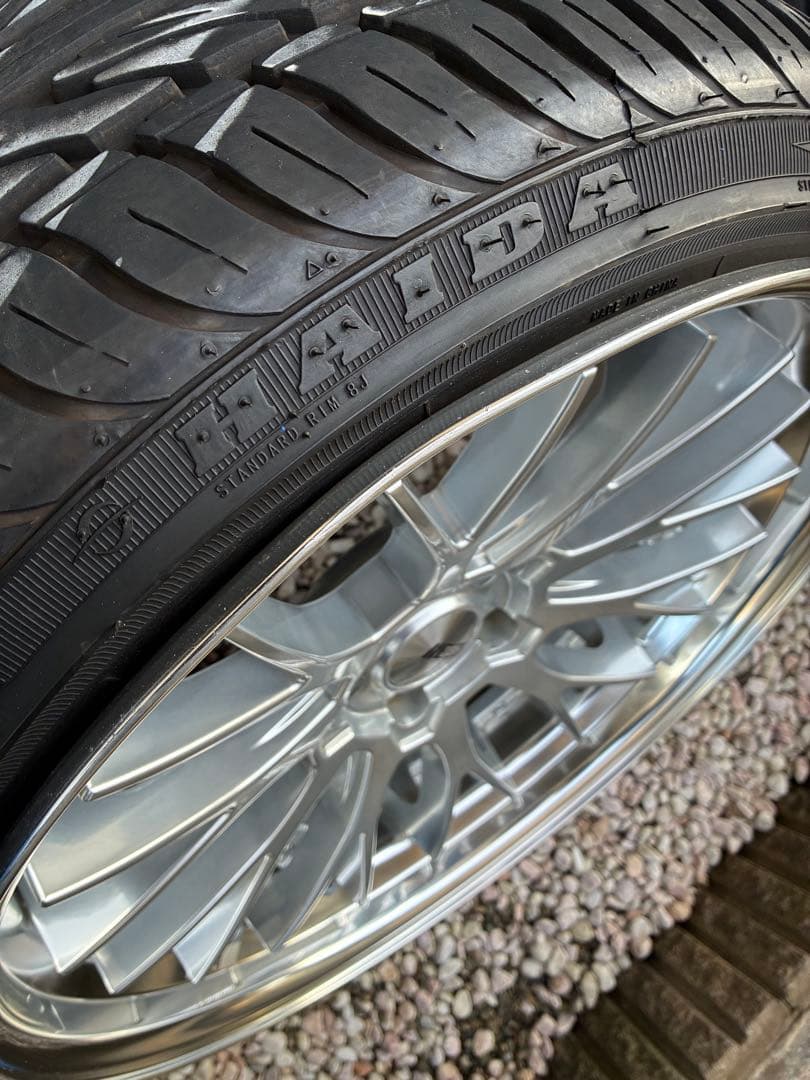 20インチ ホイール 深リム 10J