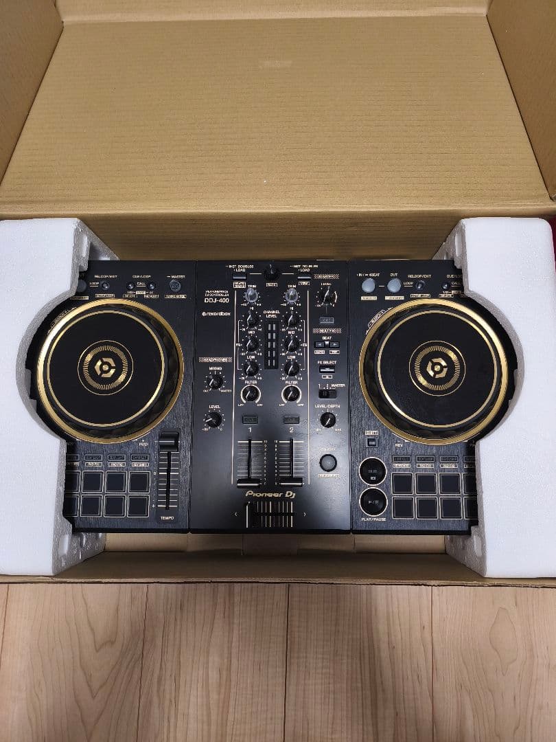 価格交渉OK Pioneer DDJ-400 DJコントローラー　ゴールド