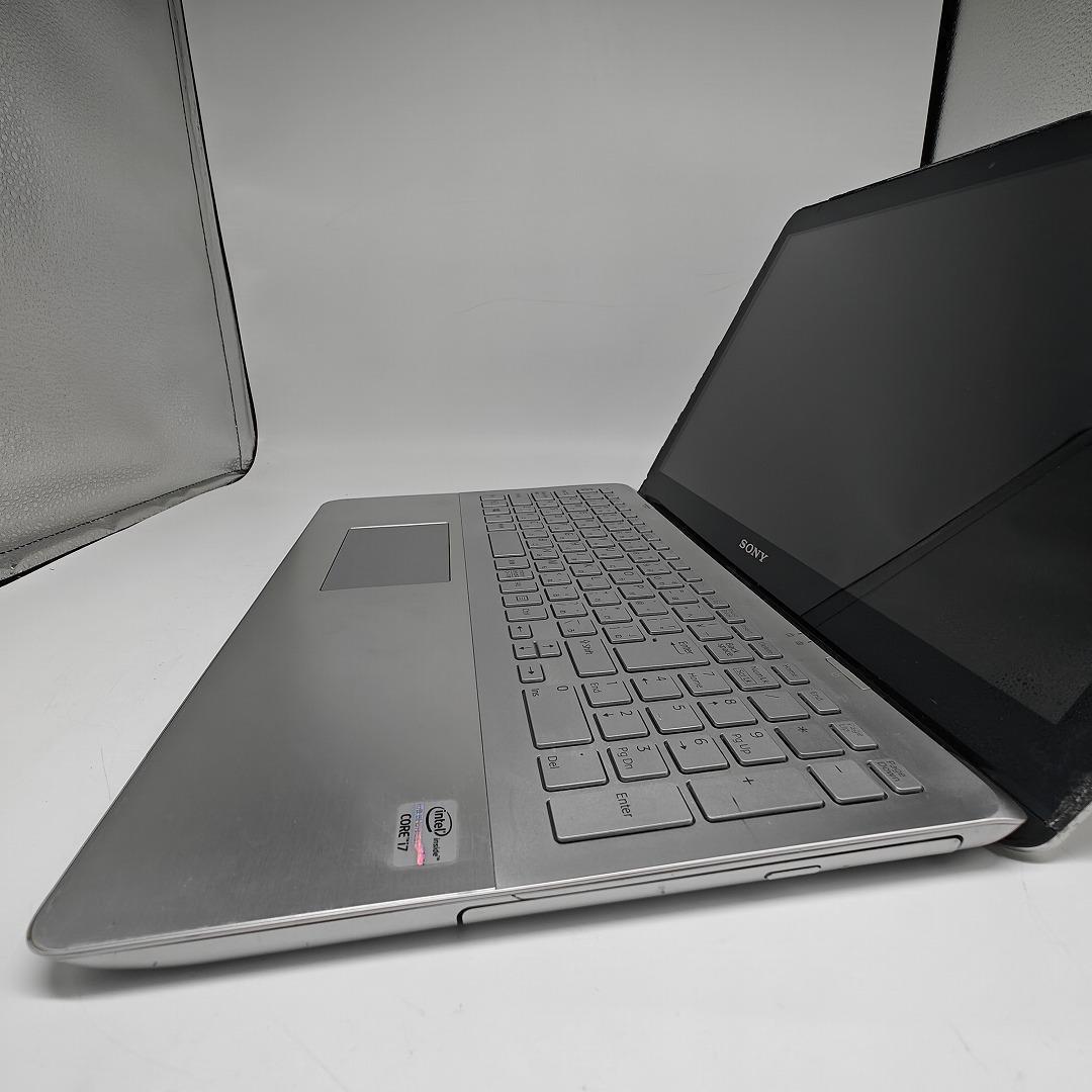 【VAIO】SVF 爆速i7 新品SSD512GB 12GB シルバーノートPC