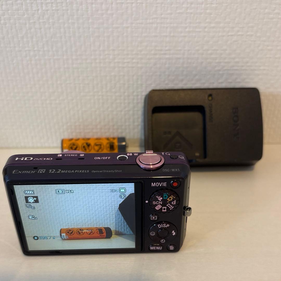 SONY cybershotデジタルカメラ