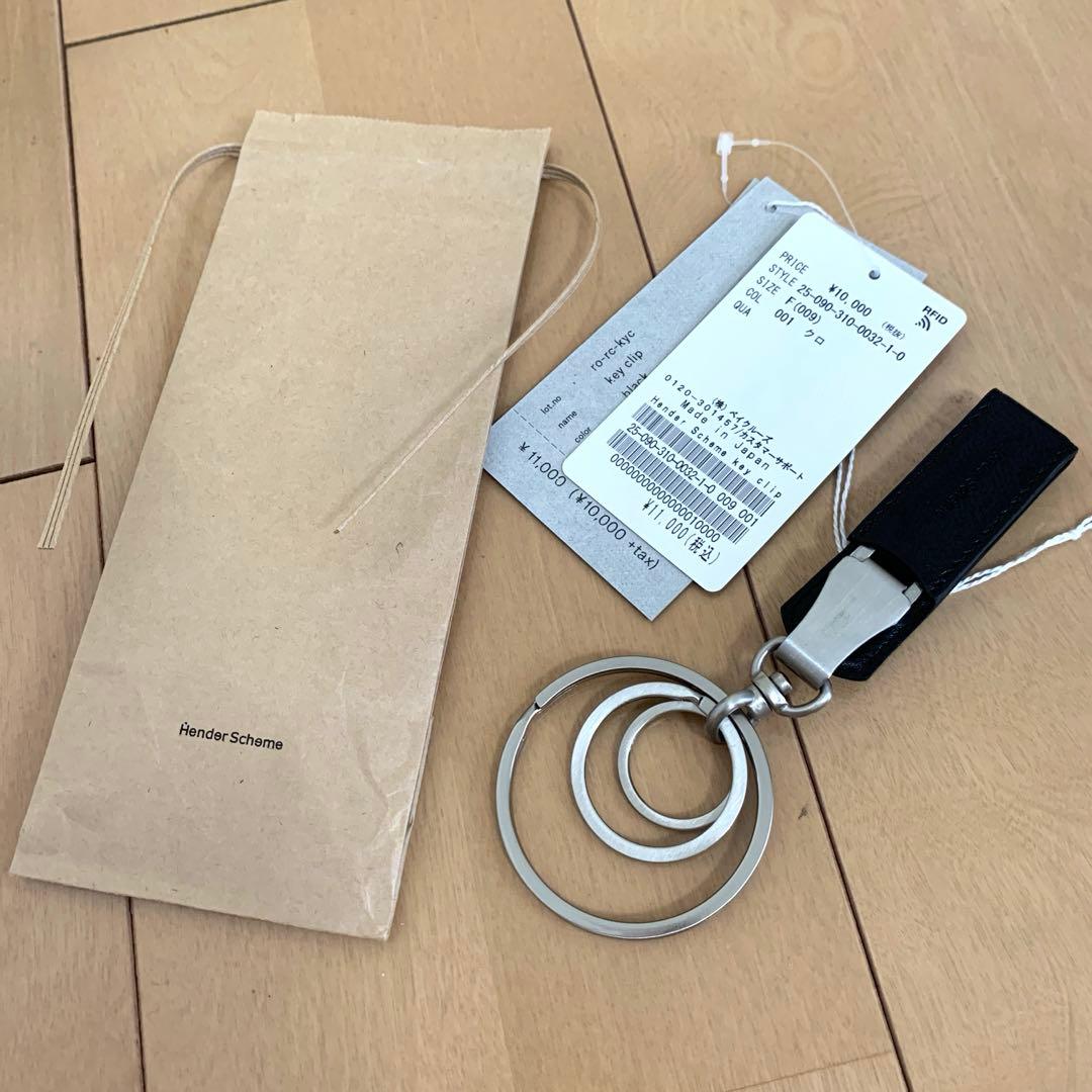 Hender Scheme エンダースキーマ key clip ブラック