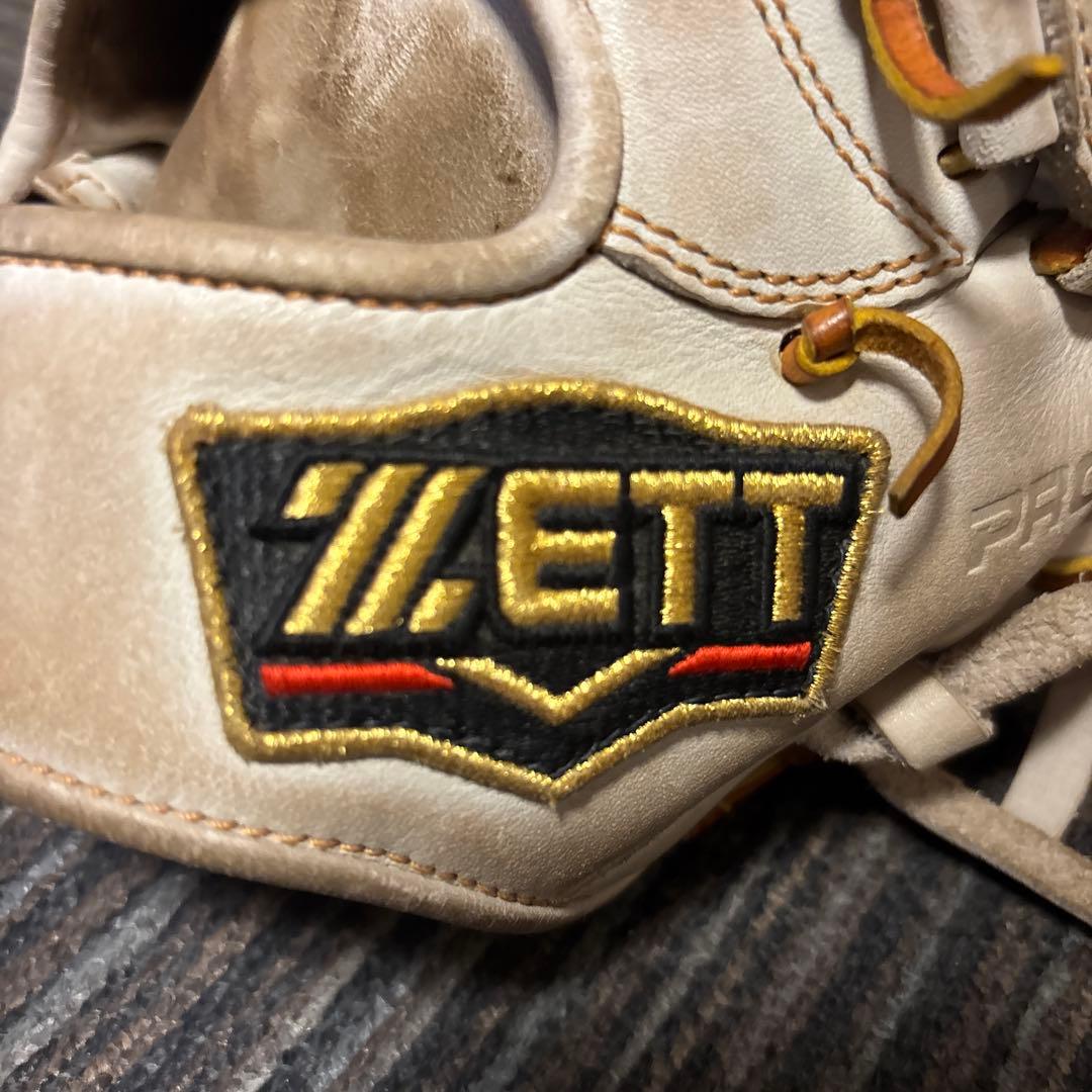 ZETT 硬式用 源田モデル キャメル 値下げ可能