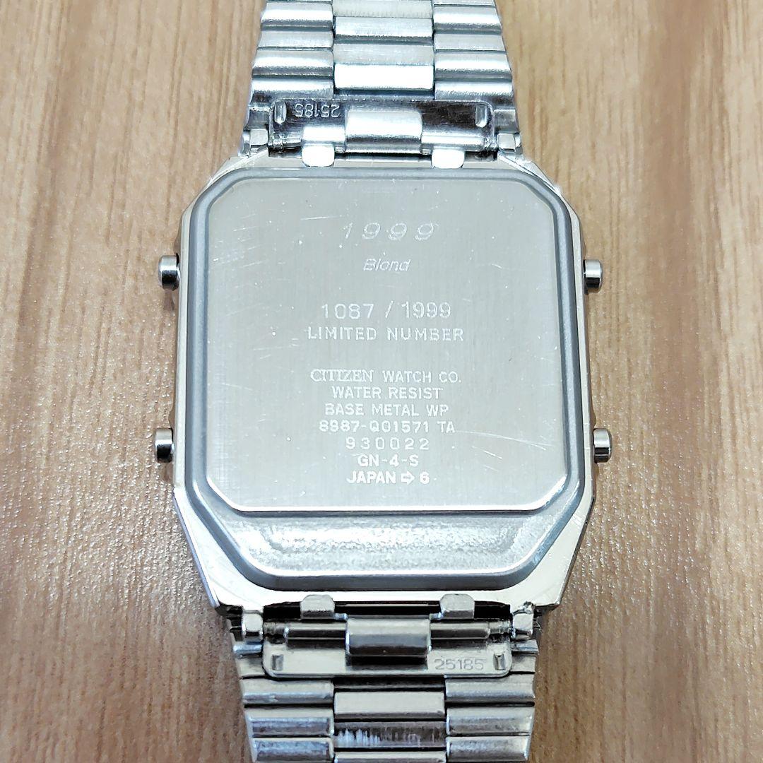 シチズン アナデジテンプ 1999本限定 ヴェールダンス イエロー×シルバー