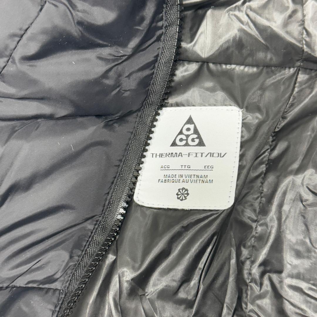 ACGブラックダウンジャケットM