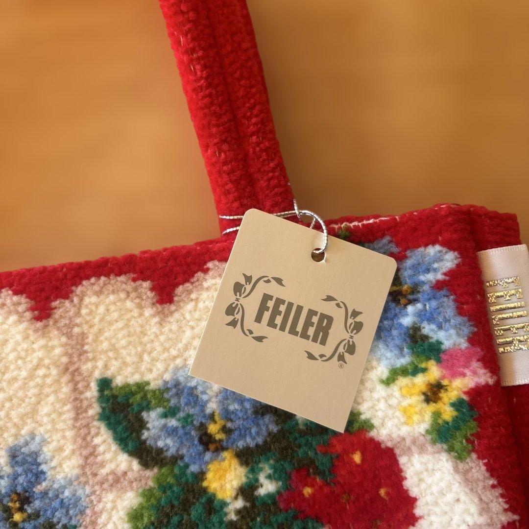 【新品】FEILER ストロベリーフィールド♡バッグとポーチ　2点セット