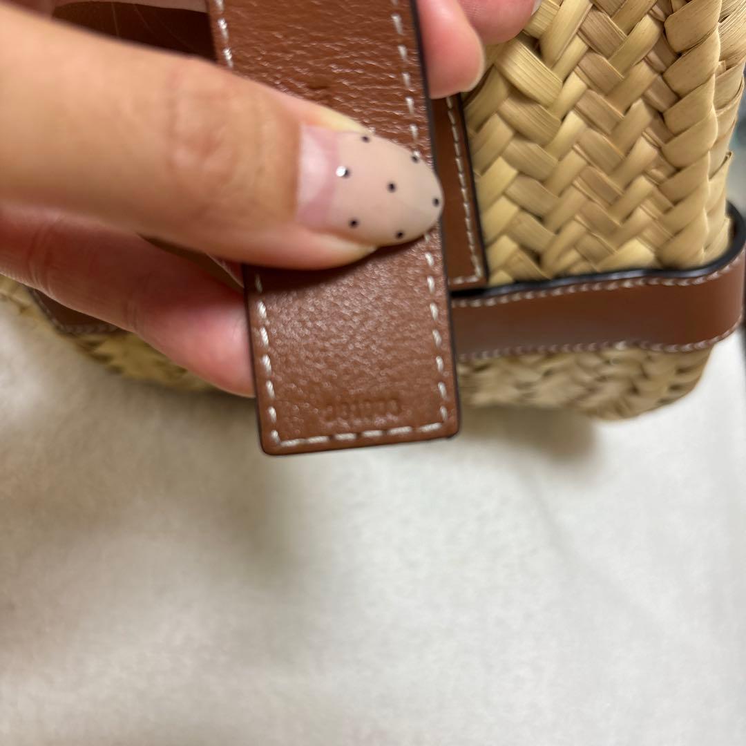 【本日限定値下げ‼️超美品】LOEWE ロエベ　カゴバッグ　スモール
