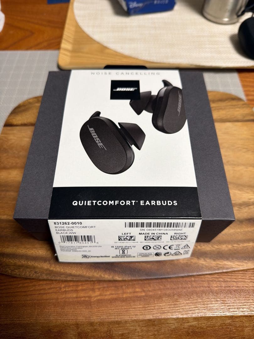 【美品　動作確認済】BOSE QC Earbuds ワイヤレスイヤホン　ボーズ