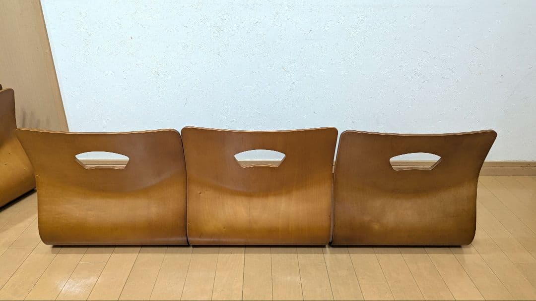 シンプルライフ 曲げ木椅子 6脚セット 曲げ椅子 イス