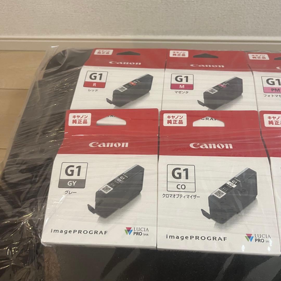 美品　Canon PRO-G1 インクジェットプリンター 　新品インク10個付