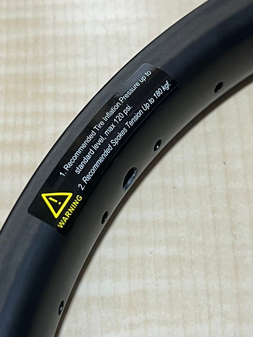 BMX 中華製カーボンリム　未使用新品