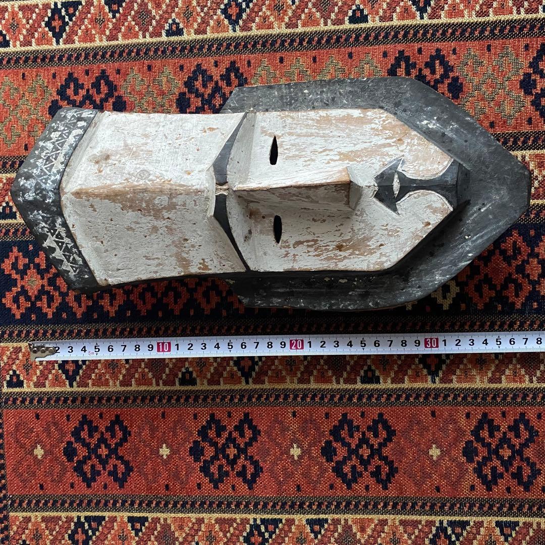 タプアヌマスク　タプアヌ　ミクロネシア　木製彫刻　民藝　古美術　プリミティブ