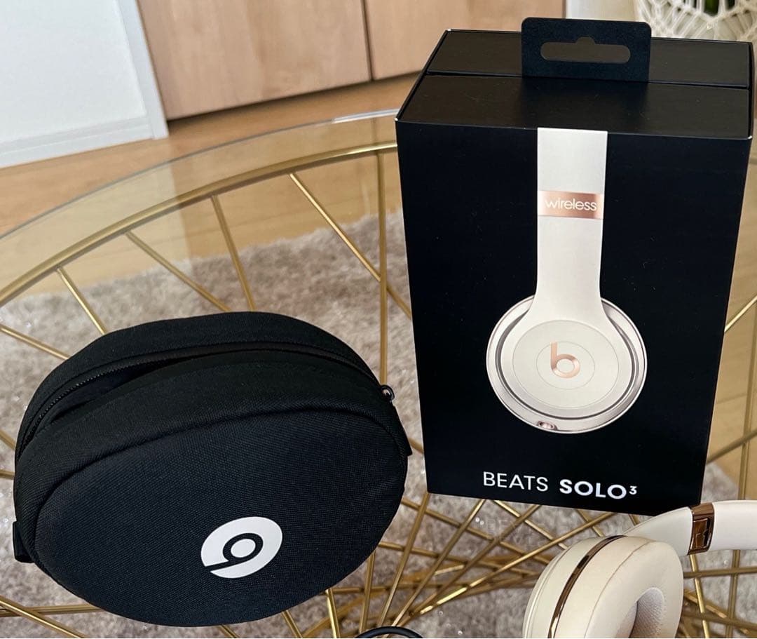 Beats solo3 ワイヤレス ヘッドホン サテンゴールド