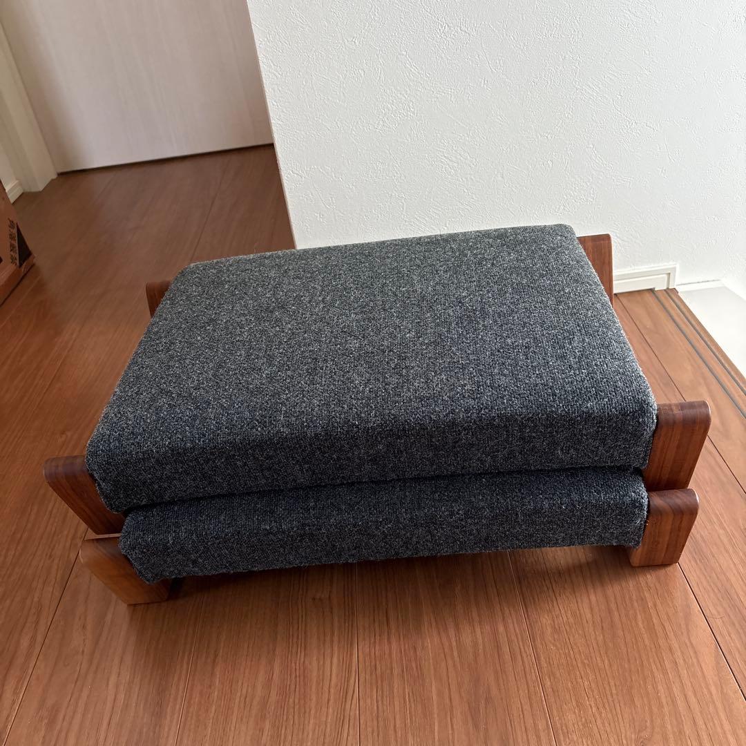 ウォールナット座椅子　村澤一晃 zagaku01