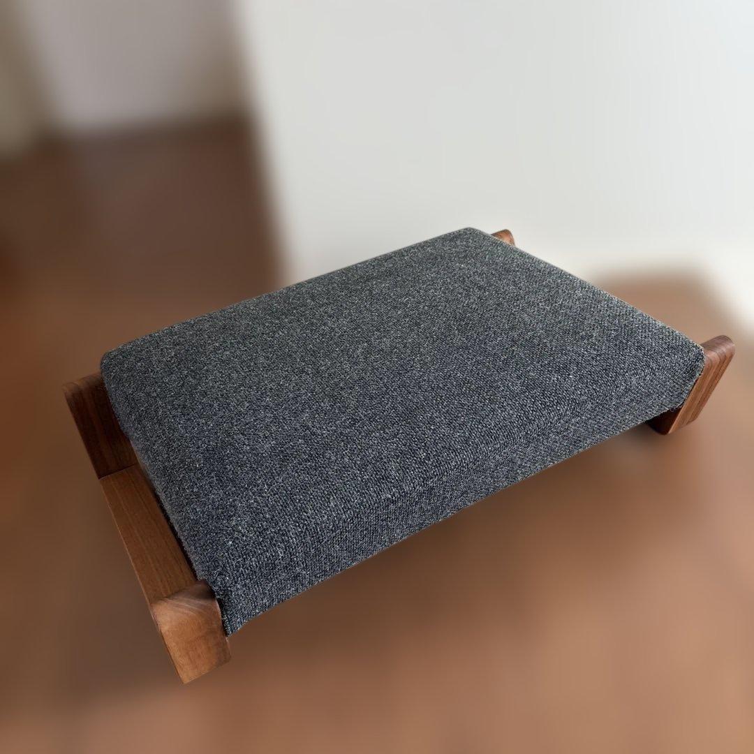 ウォールナット座椅子　村澤一晃 zagaku01