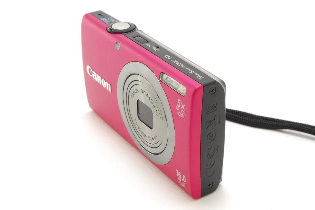 Canon poweershot a2300 デジタルカメラ ピンク 動作確認済