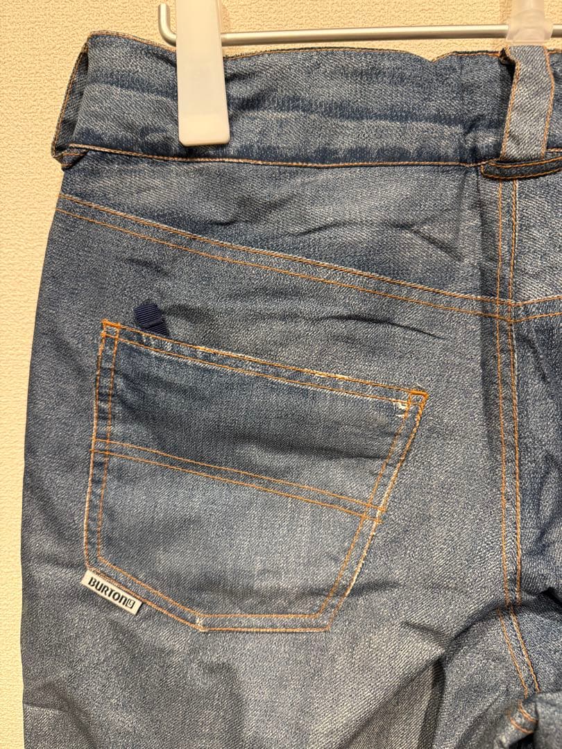 BURTON GORE-TEX スノーボード パンツ デニム Sサイズ バートン