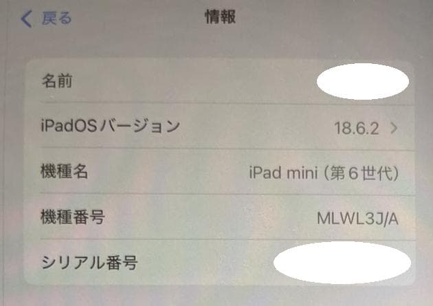 【美品】 iPad mini (第6世代) 本体 64GB Wi-Fiモデル